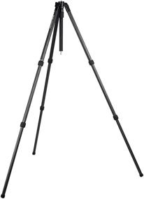 img 2 attached to SLIK Pro CF-833 Carbon Fiber 📷 Tripod Black: Lightweight and Sturdy Camera Support (615-922)