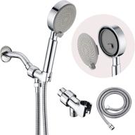 natico detachable showerheads stainless adjustable logo