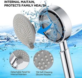 img 2 attached to NATICO Detachable Showerheads Stainless Adjustable