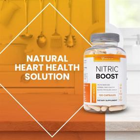 img 2 attached to 💪 Vatellia Life's Nitric Boost - High Absorption Nitric Oxide Supplement, 1600mg, 60 Day Supply, 120 Capsules - Promotes Healthy Blood Pressure, Circulation, and Reduces Muscle Soreness - GMO & Gluten Free