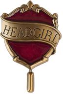 жетон девушки-старосты гриффиндора хогвартса - металлическая значка для обмена - мир гарри поттера. логотип