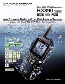 img 2 attached to Standard Horizon HX890 Black Handheld VHF: Advanced Floating 6W Class H DSC Two Way Radio - Top-rated Marine Communication Device