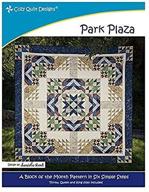 stay warm all year long with cozy quilt design: park plaza block of the month quilt pattern (3 project sizes included) logo