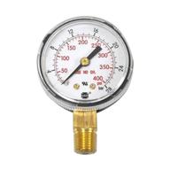 pressure gauge 400 psi bar logo