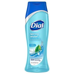 img 3 attached to 🚿 Гель для душа Dial Spring Water - набор из 4 штук, 21 унция.