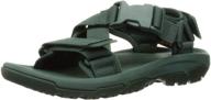 🖤 teva hurricane verge black men's shoes - size 10 логотип