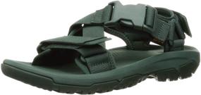 img 4 attached to 🖤 Teva Hurricane Verge Black Men's Shoes - Size 10