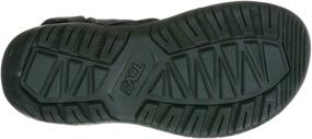 img 1 attached to 🖤 Teva Hurricane Verge Black Men's Shoes - Size 10