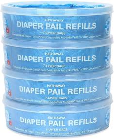 img 4 attached to Diaper Refill Compatible Supply Months