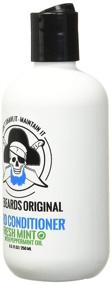 img 2 attached to 🌿 Bluebeards Original Fresh Mint Beard Conditioner - Peppermint Oil, 8.5 oz.