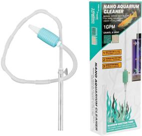 img 4 attached to 🐠 TERAPUMP Authentic Long Nozzle Water Changer Flow Controller - Ideal for Aquariums, Ponds, and Fish Tanks. BPA Free