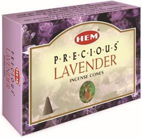 img 3 attached to 🌸 Precious Series Assortment of Six Scents - 12 Boxes, 10 Cones Each - HEM Incense From India (SEO-Optimized)