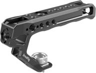 🔧 smallrig ergonomic handle with arri locating holes & anti-off cold shoe adapter - 2165 logo