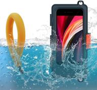 🏊 ultimate protective diving phone case: waterproof housing with camera float for iphone 12 mini/11/xs pro max se xr x and other android phones logo