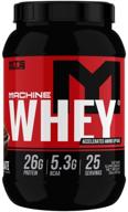 🍫 2lbs chocolate mts machine whey protein logo