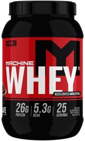 img 1 attached to 🍫 2lbs Chocolate MTS Machine Whey Protein