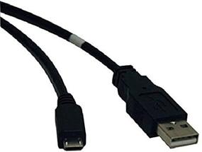img 2 attached to 🔌 Tripp Lite USB 2.0 Hi-Speed A to Micro-B Cable (M/M) 10-ft. (U050-010) - Reliable Connectivity and Extended Length!