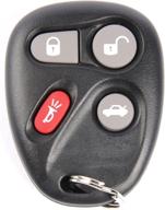 acdelco gm genuine parts 25695955: reliable 4 button keyless entry remote key fob logo