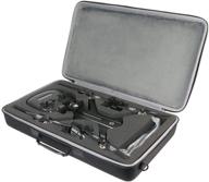 🧳 protective travel case for holy stone hs700 fpv drone - ultimate storage solution (black, size 1) logo