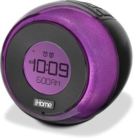 img 4 attached to 🌈 Enhanced iHome iM29: Vibrant Color Changing Dual Alarm FM Clock Radio with USB Charging