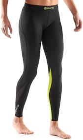 img 2 attached to 🏋️ Enhance Performance with SKINS Women's DNAmic Compression Long Tights: A Must-Have for Active Women