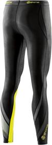 img 3 attached to 🏋️ Enhance Performance with SKINS Women's DNAmic Compression Long Tights: A Must-Have for Active Women