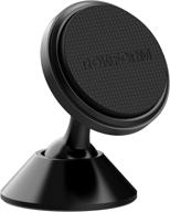 📱 rokform - adjustable magnetic car mount, 360 degree swivel with 3m vhb tape, cell phone holder, aluminum dashboard phone mount stand, ideal for trucks, cars &amp; vans (black) logo