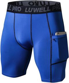 img 3 attached to LUWELL PRO Compression Undershorts 1127 Black: Enhance Performance and Comfort