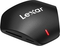 💾 lexar professional multi-card 3-in-1 usb 3.1 reader: sd, microsd, cf card support (lrw500urbna) logo