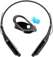 lg hbs-510.acusbki tone triumph wireless bluetooth headset black bundle with deco gear smartphone kit: ultimate wireless audio experience logo
