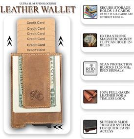 img 2 attached to 💼 Urban Cowboy Automatic Pop-Up Wallet