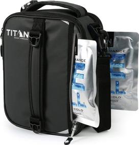 img 3 attached to ❄️ Black Arctic Zone Titan High Performance Lunch Pack - Insulated & Expandable