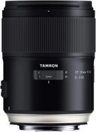 📷 unveiling the superior tamron sp 35mm f/1.4 di usd lens for canon ef: a game-changer for optimum photography logo