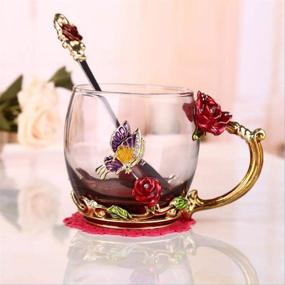 img 2 attached to 🦋 Lovely Butterfly Coffee Spoon Handles for Passionate Lovers of Coffee