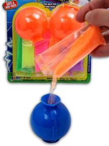 img 3 attached to 🔮 JA-RU DIY Power Crystal Balls Craft Kit for Kids - Make Your Own Bouncy Ball. Great Bulk Party Favors Pack Toys - Mad Lab Create Super Balls. (1 Unit) 5431-1A