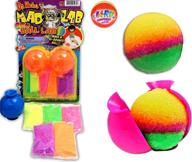 🔮 ja-ru diy power crystal balls craft kit for kids - make your own bouncy ball. great bulk party favors pack toys - mad lab create super balls. (1 unit) 5431-1a логотип