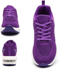 img 1 attached to Maichal Sneakers Lightweight Breathable Athletic Women's Shoes and Athletic