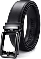 click ratchet dress sliding buckle men's accessories in belts logo