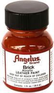 angelus brand acrylic leather resistant painting, drawing & art supplies in painting logo