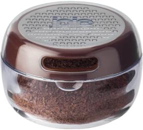 img 4 attached to 🍫 Joie Chocolate Grater Container: BPA-Free, 18/8 Stainless Steel Blade, Compact Size - 3x3x2 Inches