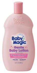 img 2 attached to 👶 Baby Magic Gentle Baby Lotion 16.5oz with Natural Baby Scent - Pack of 2 (488ml)