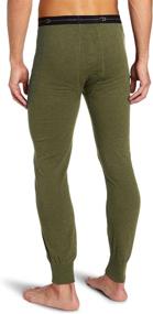 img 1 attached to 🔥 Stay Warm and Cozy with Duofold Men's Midweight Double-Layer Thermal Pant