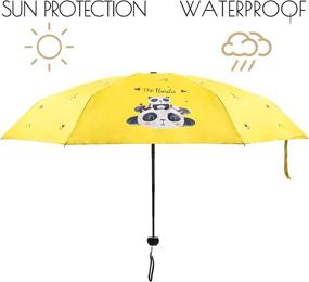img 2 attached to ☂️ Compact Lightweight Umbrellas - Superior Protection for All Weather