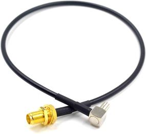 img 2 attached to 🔌 External Antenna Adapter Cable Pigtail - SMA Female to TS9 Male for USB Modems & MiFi Hotspots (340U Beam, AC815S Unite, U620L, 6620L, 7730L, AC791L, Zing 771S, MF861 Velocity, 340U Beam, AC815S)