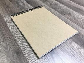 img 3 attached to 🎨 Premium Design Ideation Sketchbook: Multipurpose Paper for Pencil, Ink, Marker, Charcoal & Watercolor. Ideal for Art, Design, and Education. (8.5" x 11")