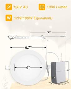 img 3 attached to 💡 Dimmable Junction Recessed Lighting by SHINESTAR