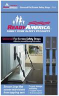 black universal flat screen safety straps, ready america 4521 - enhance seo logo