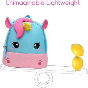 img 1 attached to NOHOO Toddler Backpack Schoolbag Waterproof Backpacks and Kids' Backpacks