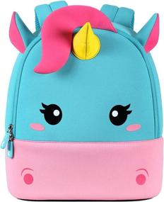 img 4 attached to NOHOO Toddler Backpack Schoolbag Waterproof Backpacks and Kids' Backpacks