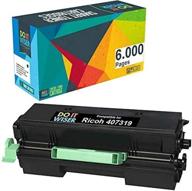 🖨️ do it wiser compatible toner cartridge replacement for ricoh sp 3600dn sp 3610sf sp 4510dn sp 4510sf - 407319 / sp 4500a (6,000 pages, black) logo